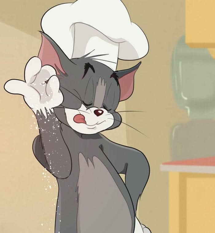 Hình Tom and Jerry meme Tom cute