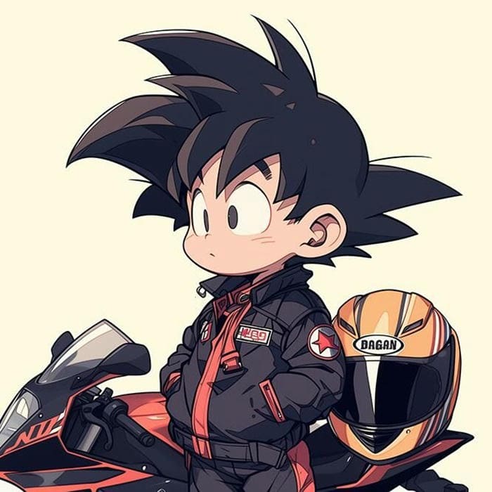 Hình ảnh Goku chibi siêu dễ thương