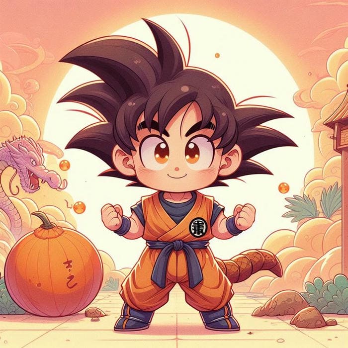 Hình ảnh Goku chibi
