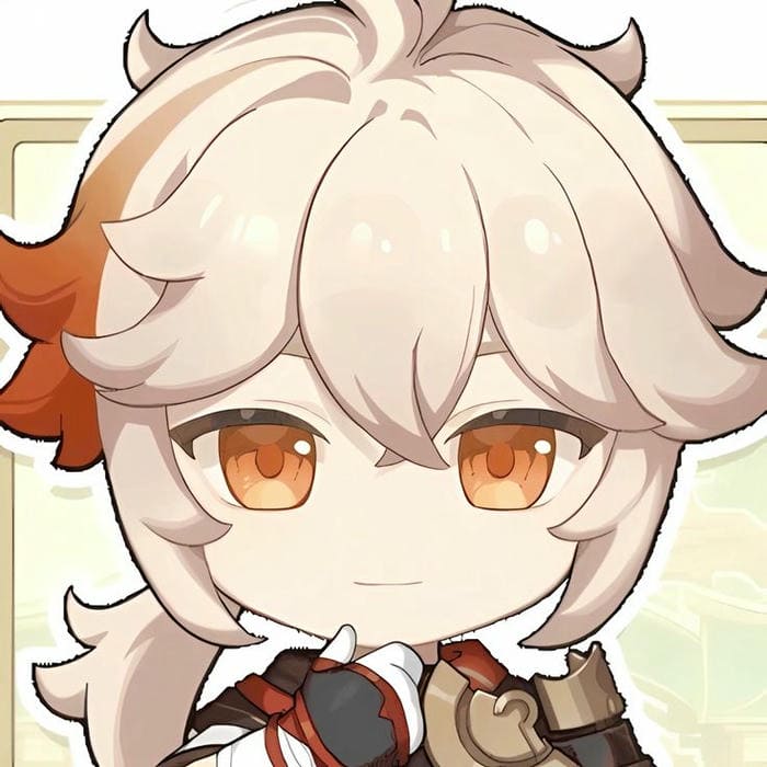 Hình ảnh Kazuha chibi siêu dễ thương