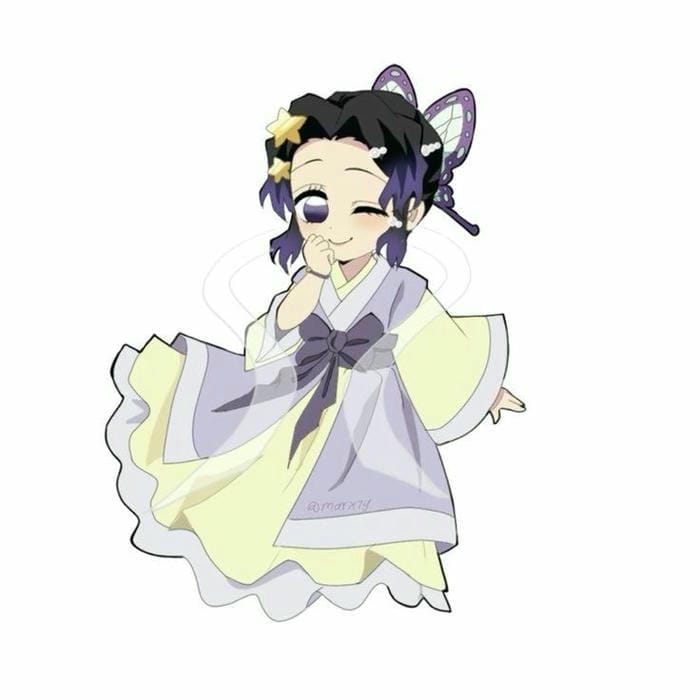 Shinobu Chibi Cute – Khi Nụ Cười Dịu Dàng Gây Sát Thương Gấp Đôi 17 Hình ảnh Shinobu chibi