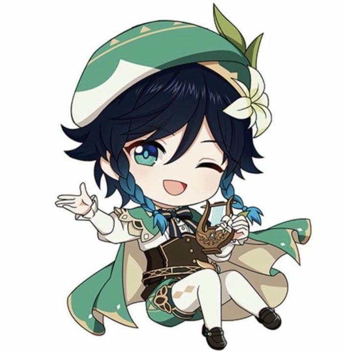 Hinh ảnh Venti chibi cute