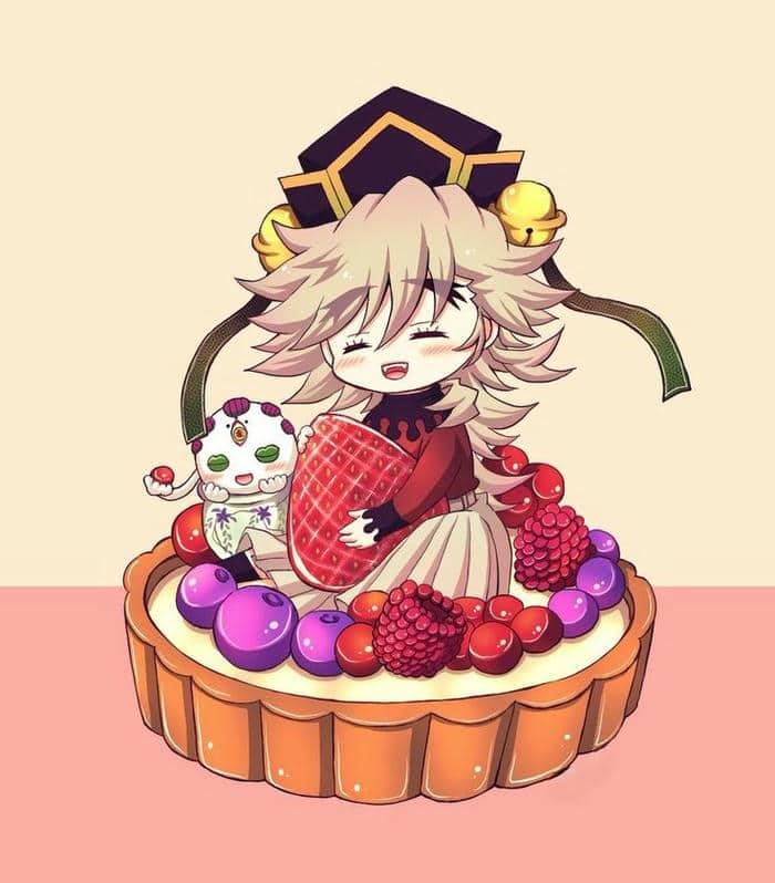 Ảnh Douma chibi dễ thương: Fanart chất lượng từ thế giới Kimetsu 22 Hình ảnh chibi Douma dễ thương
