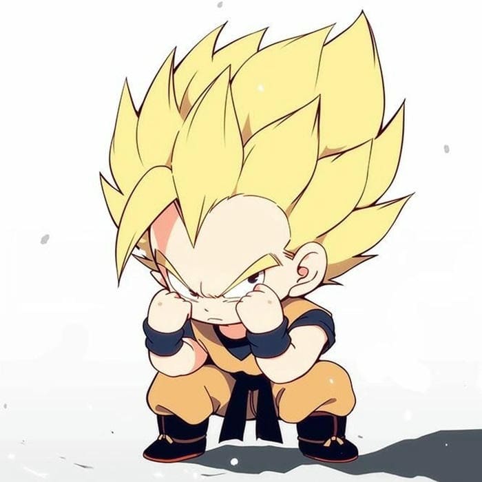 Hình ảnh chibi Goku cute