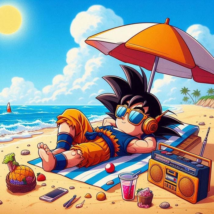 Goku Chibi – Khi Chiến Binh Saiyan Cũng Muốn Làm Idol Cute 15 Hình ảnh chibi Goku đeo kính siêu dễ thương