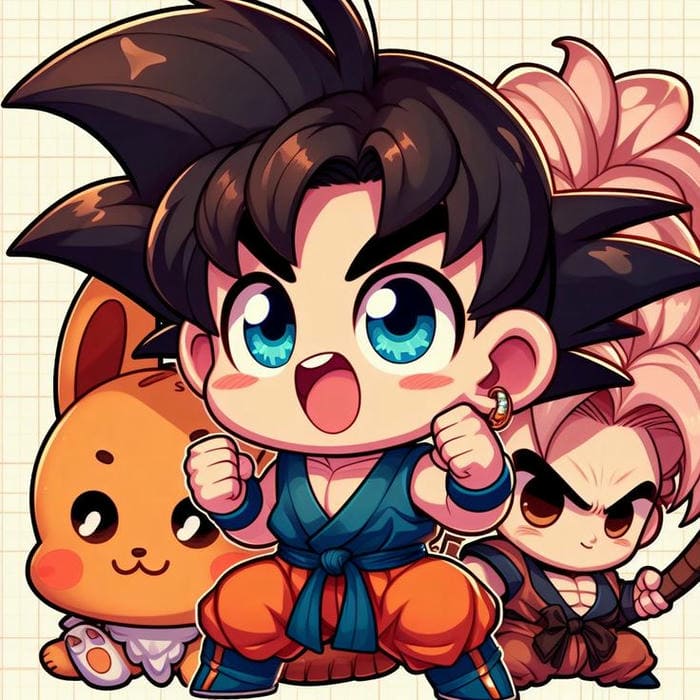 Goku Chibi – Khi Chiến Binh Saiyan Cũng Muốn Làm Idol Cute 18 Hình ảnh chibi Goku siêu đáng yêu