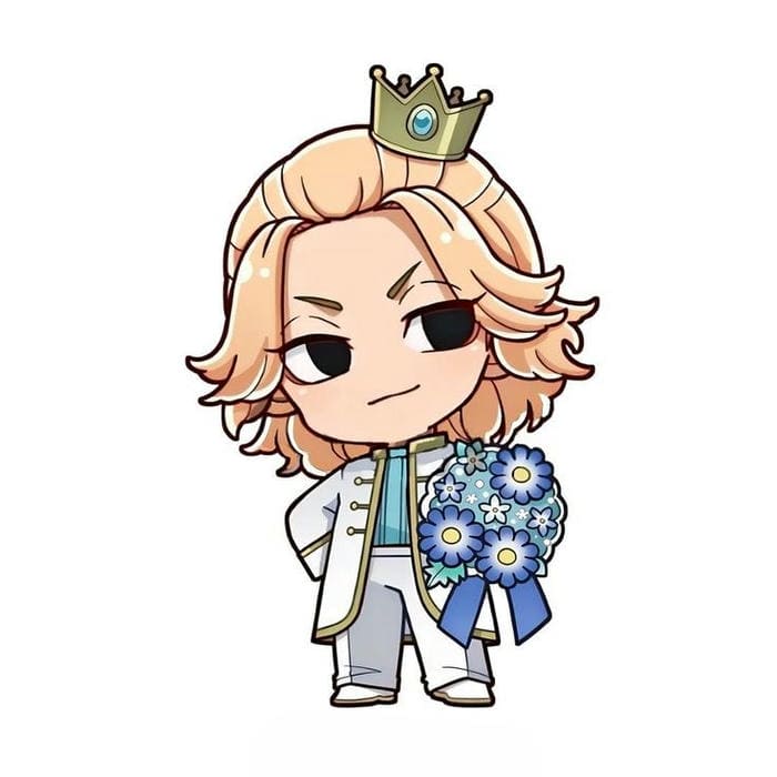 Mikey Chibi – Khi Đại Ca Toman Hóa Thành “Bé Cưng” Dễ Thương 9 Hình ảnh chibi Mikey đội vương miện siêu cute