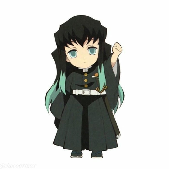 Hình ảnh chibi Muichirou đơn giản