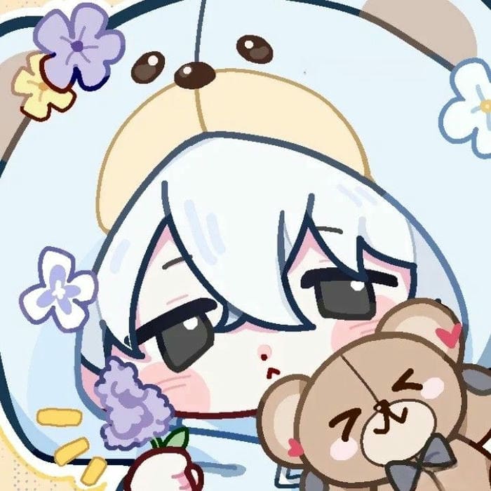 Ảnh Nagi Chibi – Thiên Tài Lười Biếng Trong Hình Hài Dễ Thương 27 Hình ảnh chibi Nagi trang phục gấu siêu đáng yêu