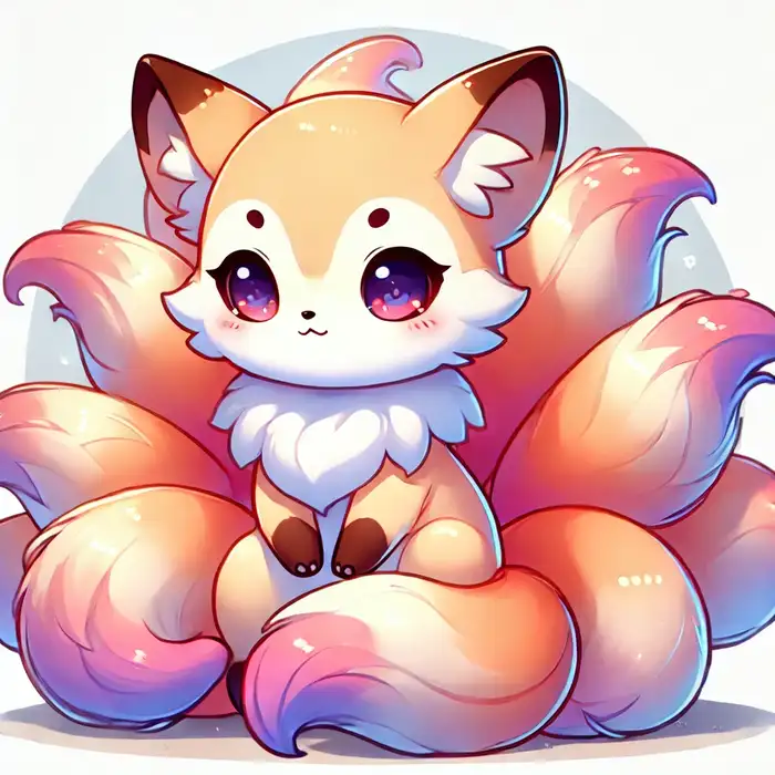 Top 110+ ảnh hồ ly chibi cute đáng yêu làm avatar đẹp