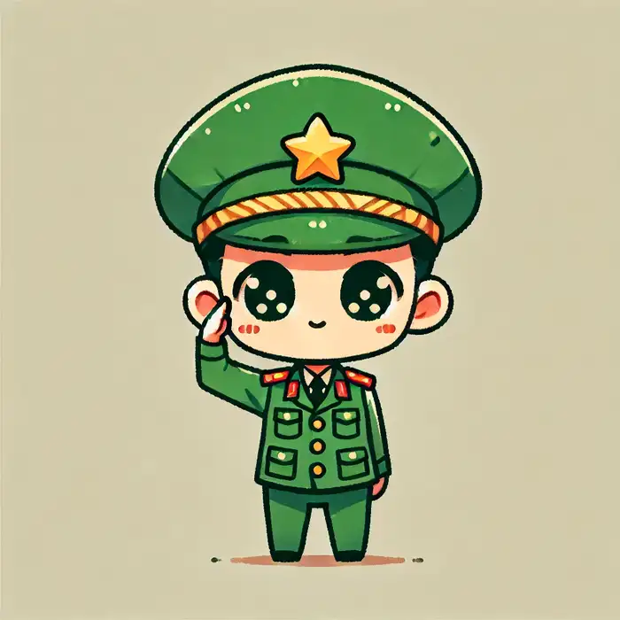 Bộ sưu tập 100+ ảnh chú bộ đội chibi dễ thương nhất 30 Hình ảnh chú bộ đội chibi đơn giản, dễ thương