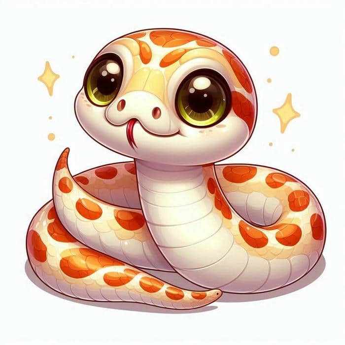 Rắn Chibi – Hình Ảnh Dễ Thương Khiến Ai Cũng Tan Chảy 24 Hình ảnh rắn chibi cute