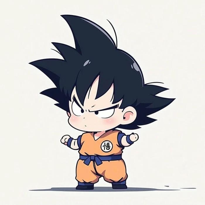 Goku Chibi – Khi Chiến Binh Saiyan Cũng Muốn Làm Idol Cute 26 Hình chibi Goku siêu đáng yêu