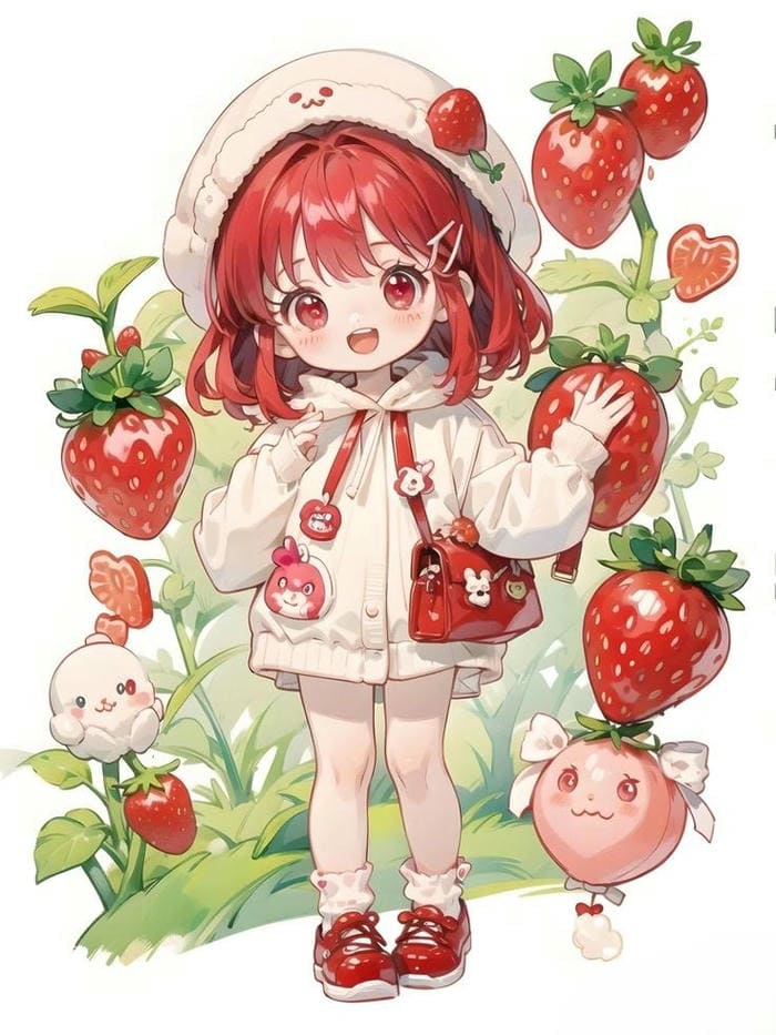 99+ Ảnh Bé Gái Chibi Cực Cute – Hình Nền & Avatar Ngọt Ngào Dễ Thương 34 Hình chibi bé gái đáng yêu