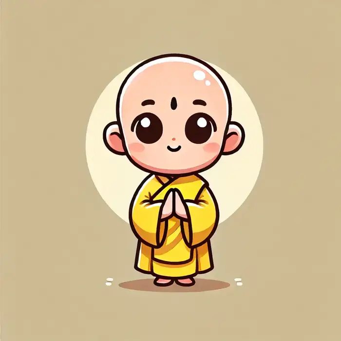 Gặp Lại Tuổi Thơ Qua 99+ Hình Ảnh Chú Tiểu Chibi Dễ Thương 21 Hình chibi chú tiểu đơn giản