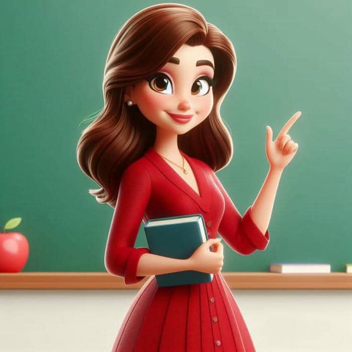 Cô giáo chibi dễ vẽ: Hình ảnh ngộ nghĩnh cho bé và phụ huynh 28 Hình chibi cô giáo giảng bài