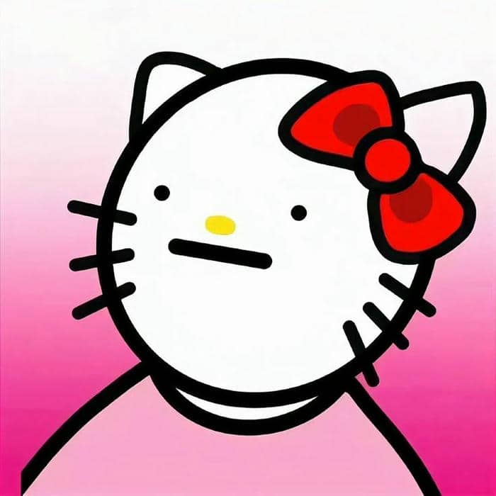Tổng hợp 87+ hình ảnh Hello Kitty meme dễ thương 35 Hình meme Hello Kitty hài