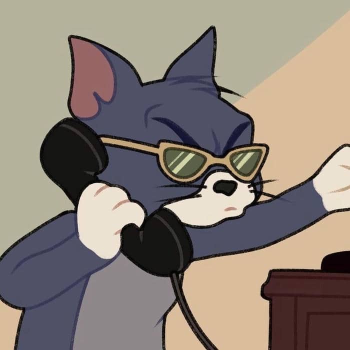 Hình meme Tom and Jerry ngầu