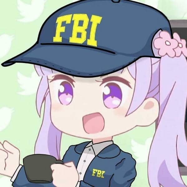 Hình meme anime fbi