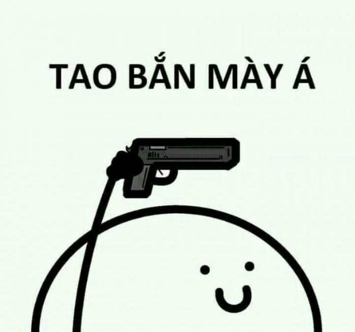 Tuyển tập 98+ hình ảnh meme cầm súng hài hước, đáng yêu 16 Hình meme bắn súng
