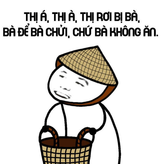 Hình meme chửi