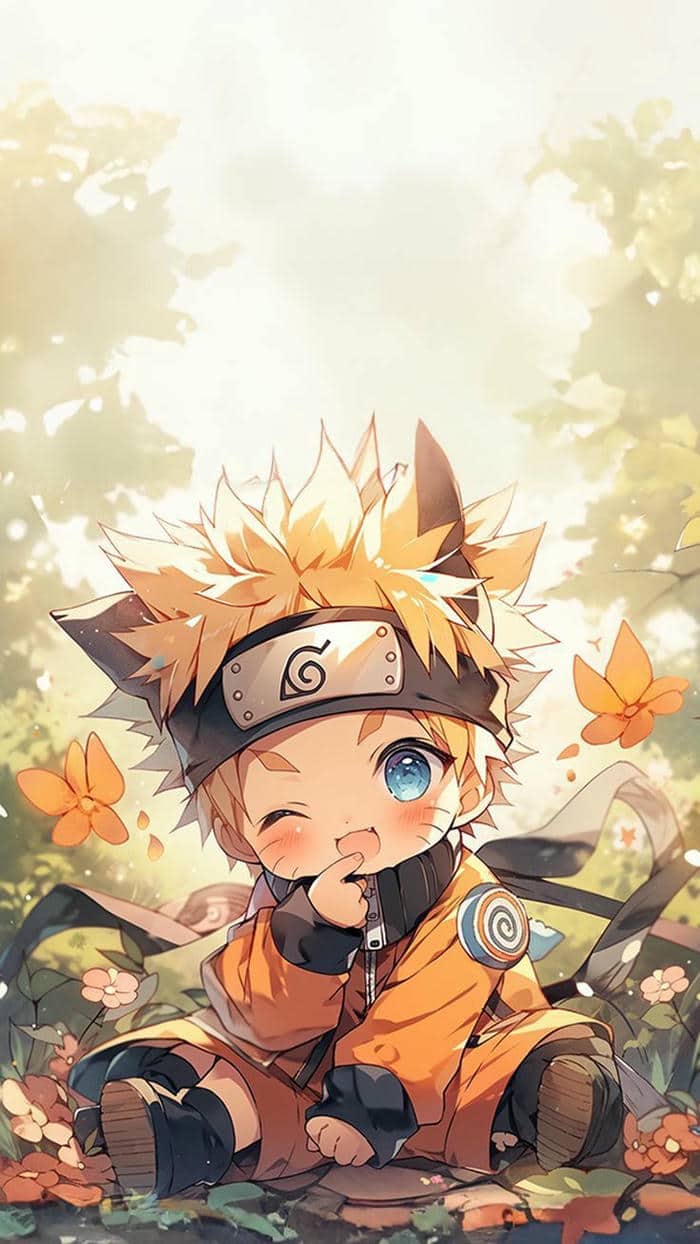 Hình nền chibi Naruto cute