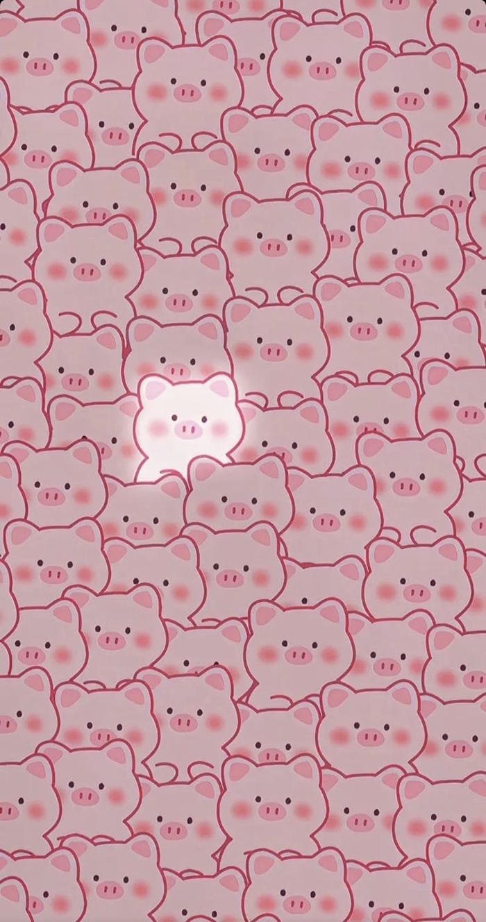 Tổng hợp 89+ hình nền heo chibi hồng cute siêu dễ thương 33 Hình nền heo hồng chibi đáng yêu