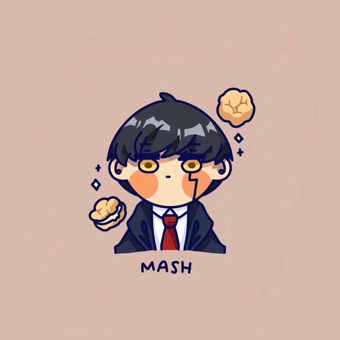 Hình vẽ Mashle siêu cute