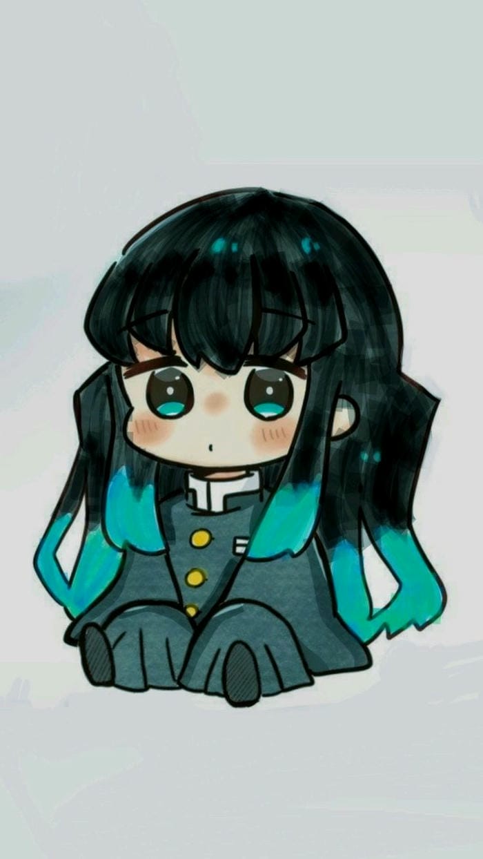Muichirou Chibi: Khi Lạnh Lùng Cũng Có Thể Khiến Tim Tan Chảy 29 Hình vẽ Muichirou chibi dễ thương