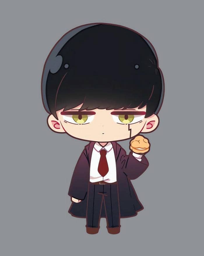 Hình vẽ chibi Mashle siêu đáng yêu