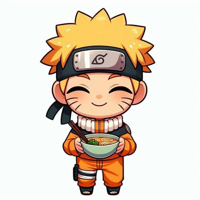 Hình vẽ chibi Naruto