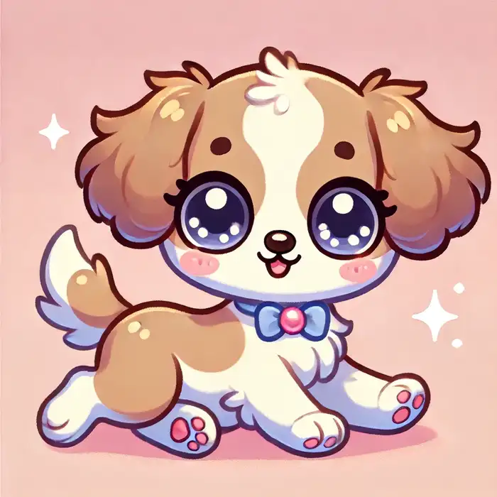 99+ Hình Nền Chó Chibi Cute – Tải Miễn Phí Chất Lượng Cao 41 Hình vẽ chó con chibi đáng yêu