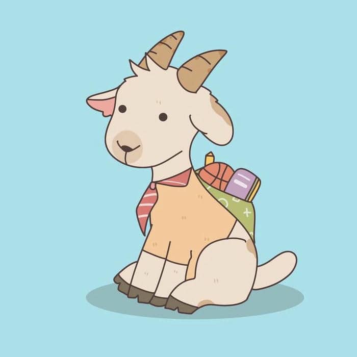 Dê chibi dễ thương: Hình vẽ đơn giản cho bé yêu thích tô màu 30 Hình vẽ con dê chibi đơn giản đáng yêu