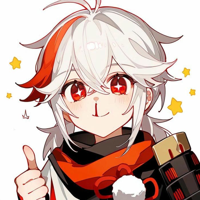 Kazuha chibi anime siêu dễ thương