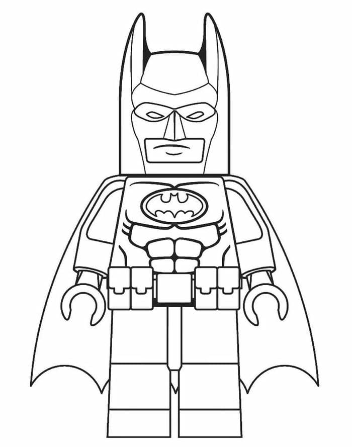 Tổng hợp 1001+ tranh tô màu Batman cho bé học vẽ 11 Lego Batman tranh tô màu cho bé