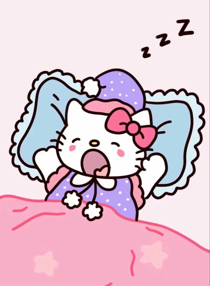 Tổng hợp 87+ hình ảnh Hello Kitty meme dễ thương 38 Meme Hello Kitty ngủ