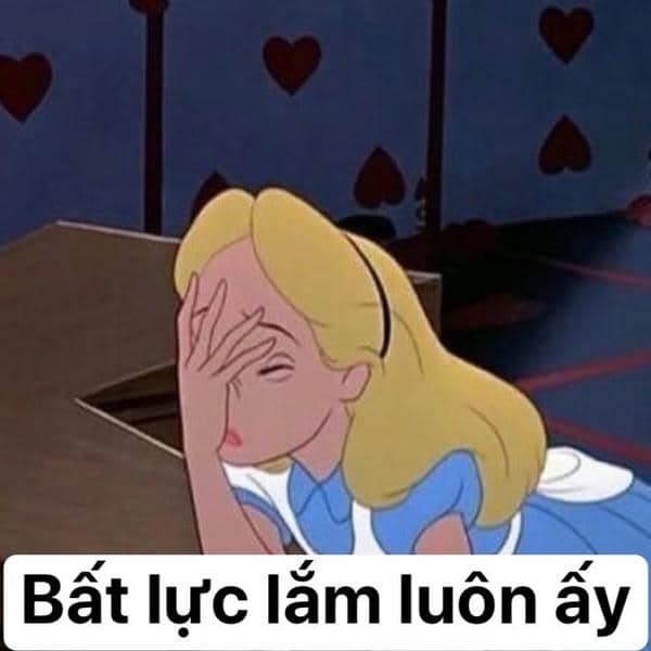 Meme anime bất lực