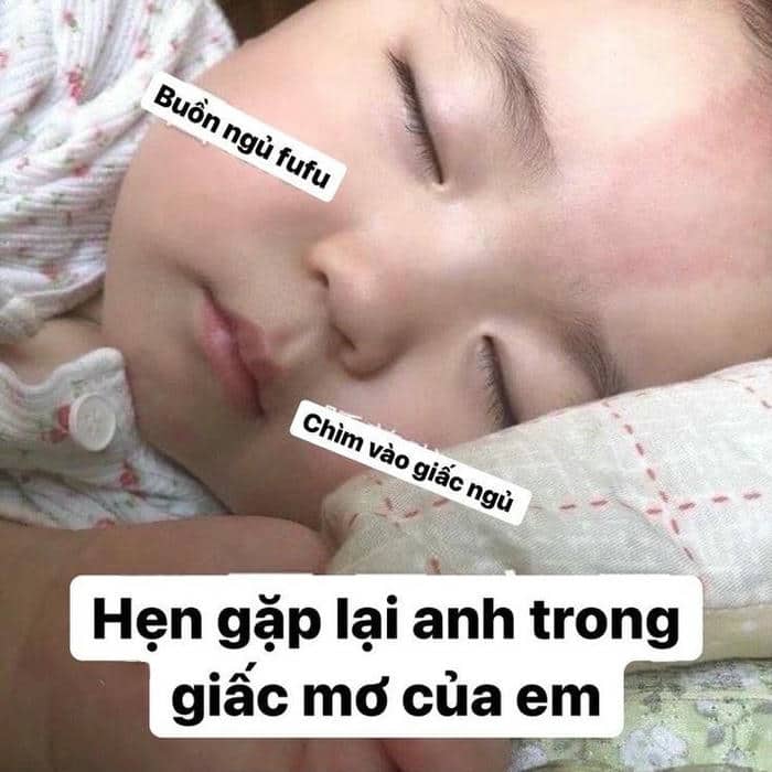 Meme buồn ngủ quá