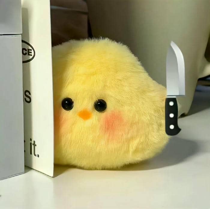 Bộ sưu tập 98+ ảnh vịt meme siêu bựa, hài hước 26 Meme con vịt cầm dao