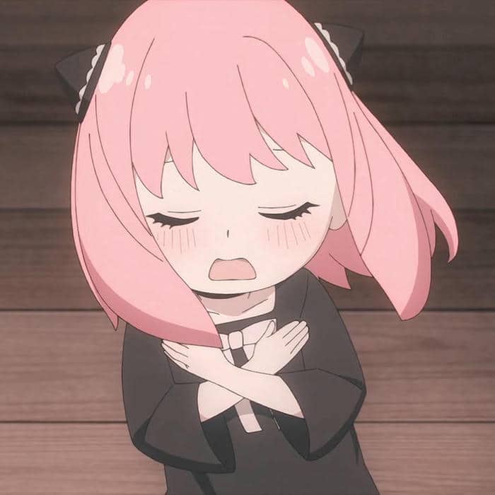 Meme hình ảnh Anya Forger cute