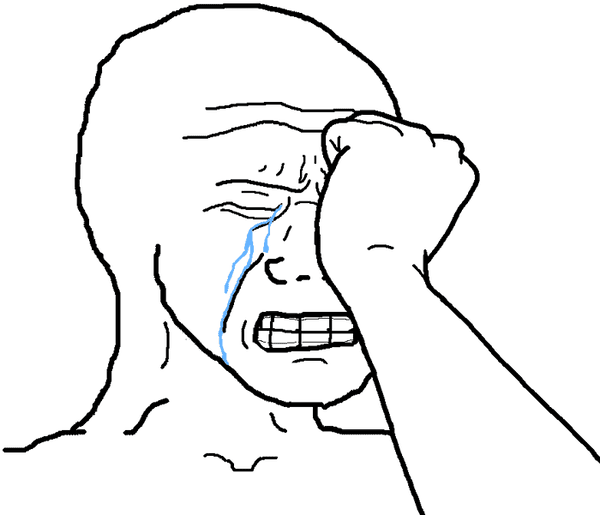 Meme khóc bất lực