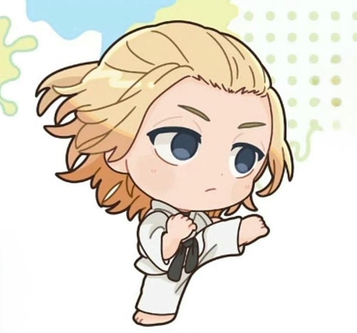 Mikey chibi tập võ siêu đáng yêu