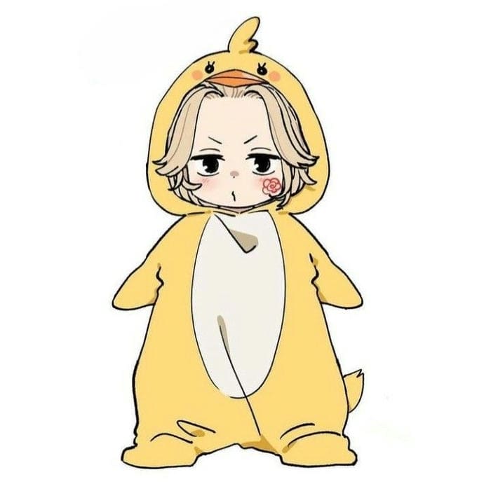 Mikey Chibi – Khi Đại Ca Toman Hóa Thành “Bé Cưng” Dễ Thương 26 Mikey chibi trang phục gà con đáng yêu