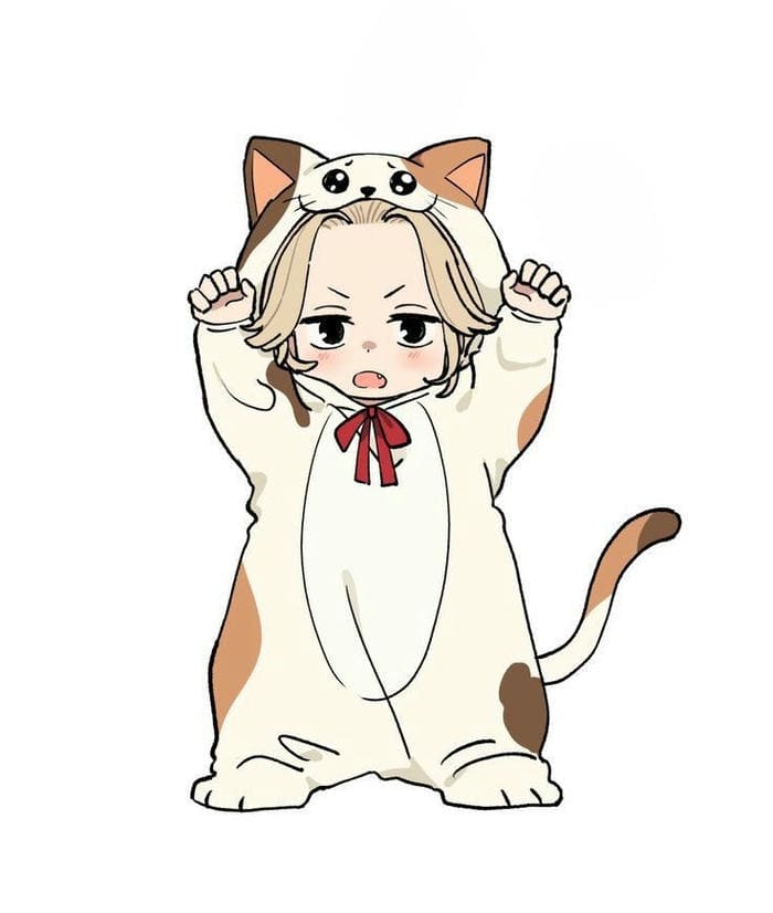 Mikey chibi trang phục mèo con siêu cute