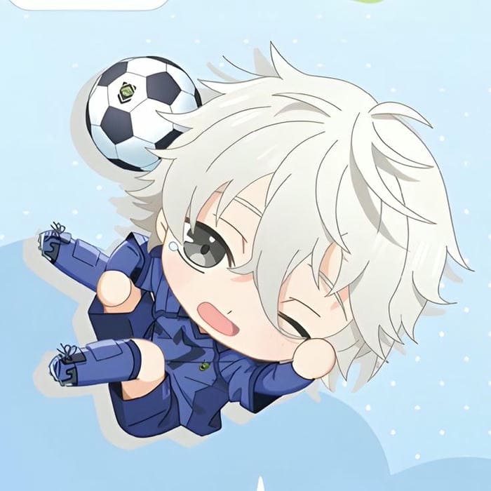 Ảnh Nagi Chibi – Thiên Tài Lười Biếng Trong Hình Hài Dễ Thương 10 Nagi blue lock siêu đáng yêu