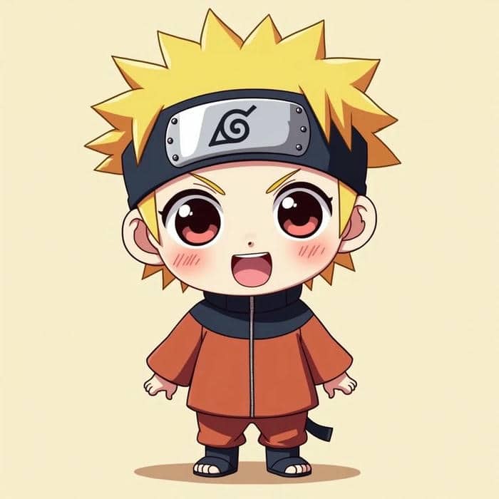 Naruto chibi siêu đáng yêu