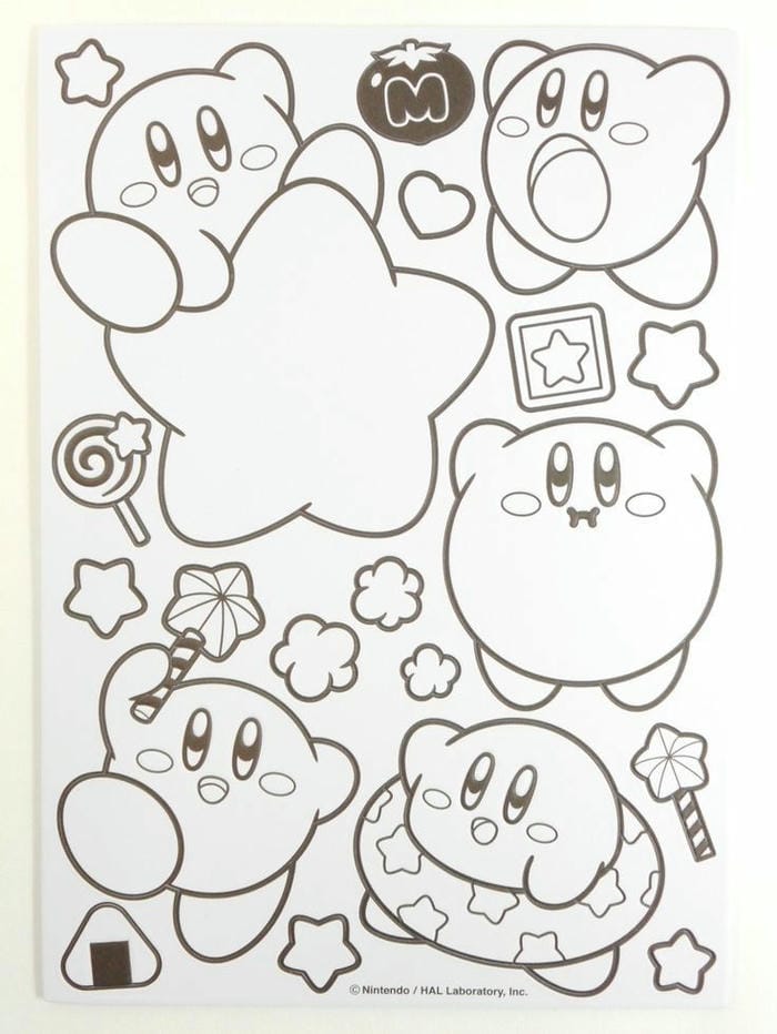 Tổng hợp 78+ bộ tranh tô màu sticker mini cute đơn giản cho bé 13 Tranh tô màu kawaii cho bé