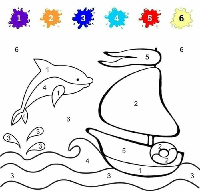 Tô màu theo số – Vừa thư giãn, vừa sáng tạo, ai cũng có thể thử 25 Tranh tô màu theo số đơn giản