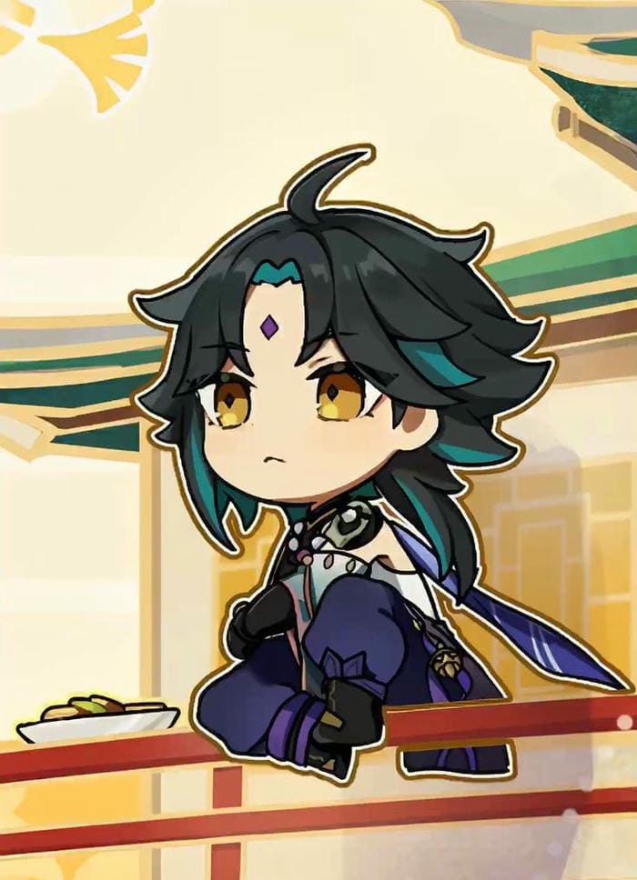 Xiao chibi siêu cute