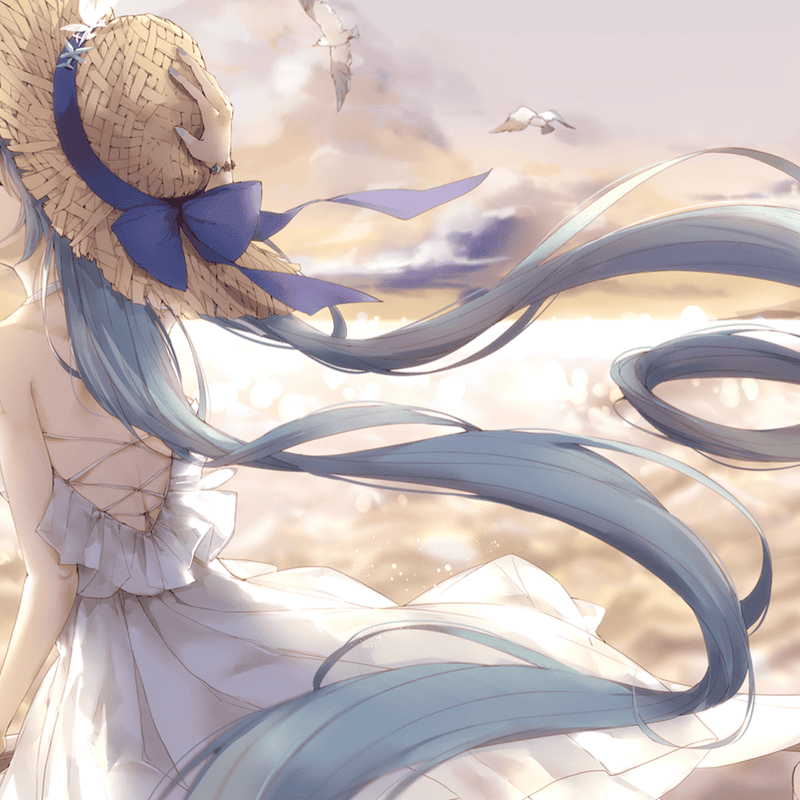 ảnh anime miku